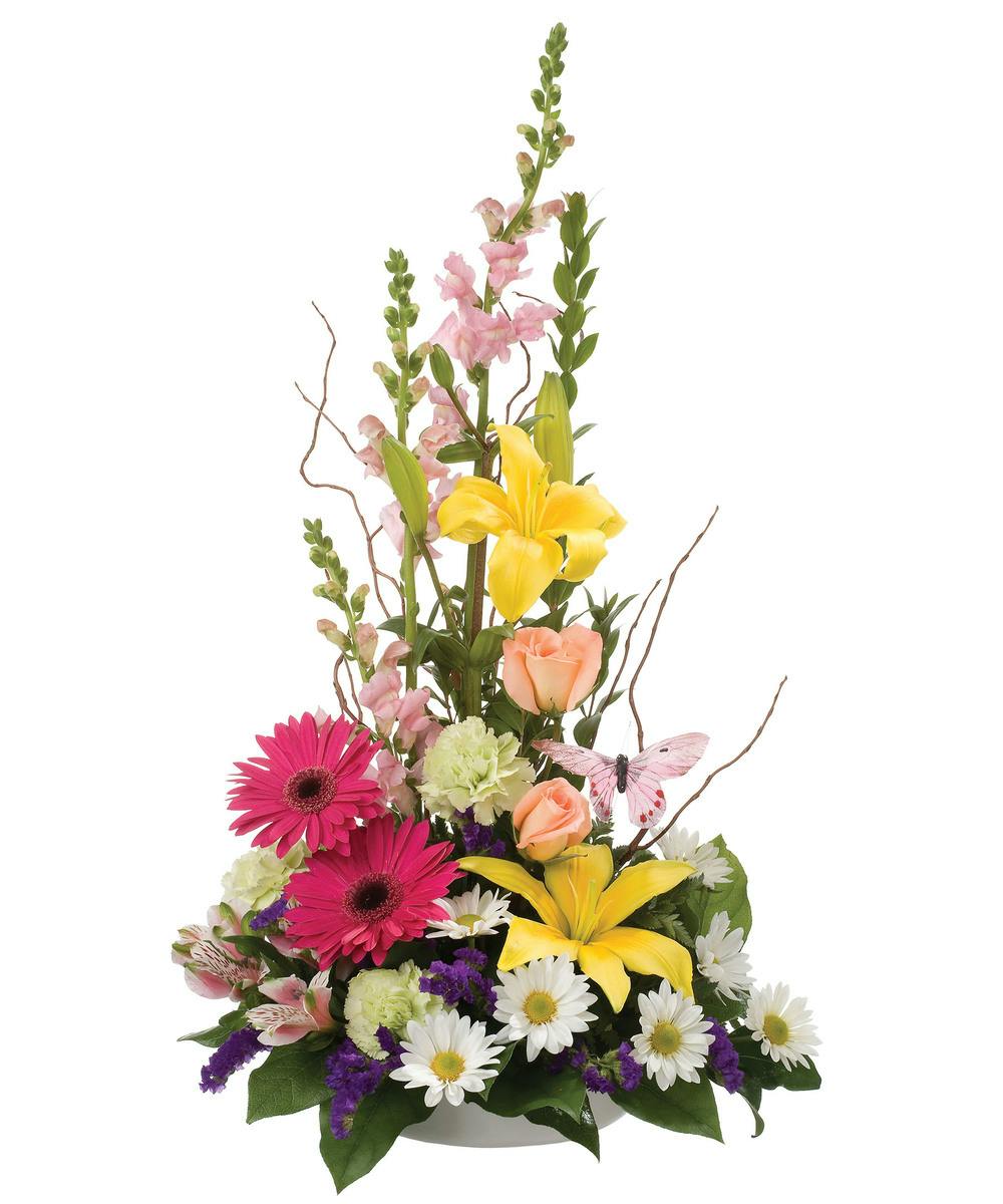 Colorful Table Bouquet | Zeidler's Sympathy Flowers