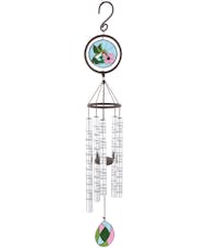 Stained Glass Sonnet Windchime - In Our Hearts