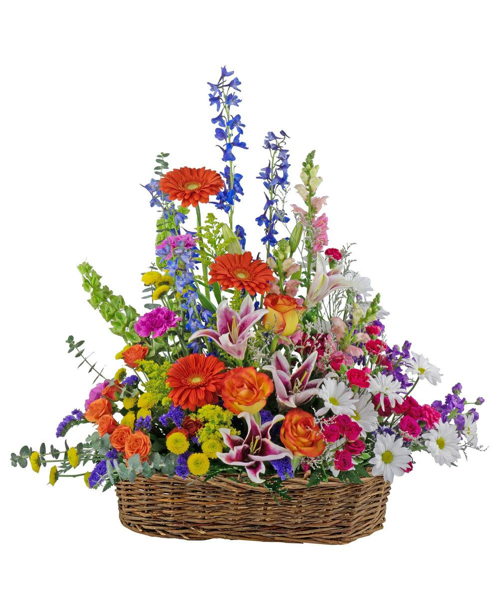 Evansville IN Funeral & Sympathy Flowers Serenity Basket